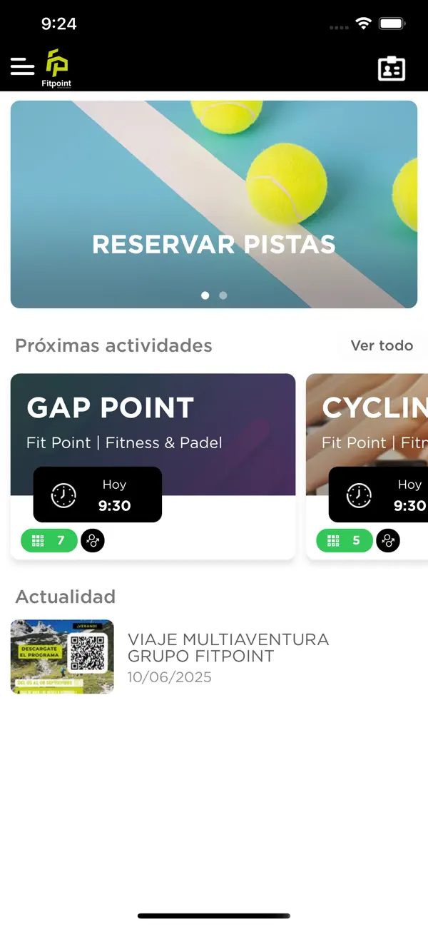 Screenshot #2 pour FitPoint Padel