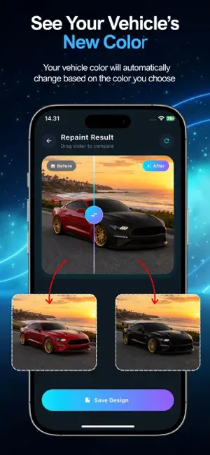 AI Car Custom – Paint & Design screenshot 4