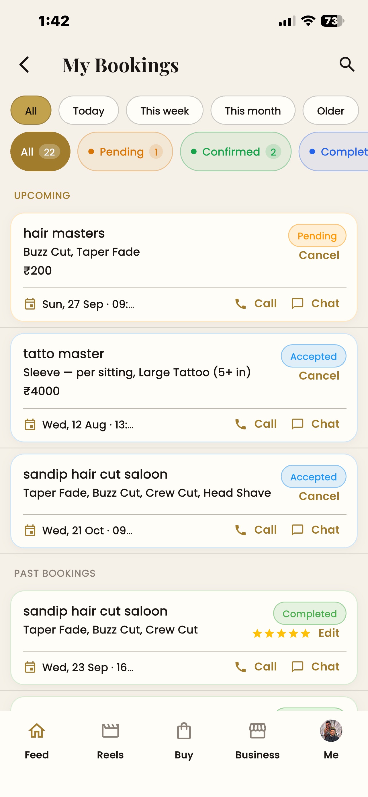 Screenshot 8 of Navaveza: Salon & Barber