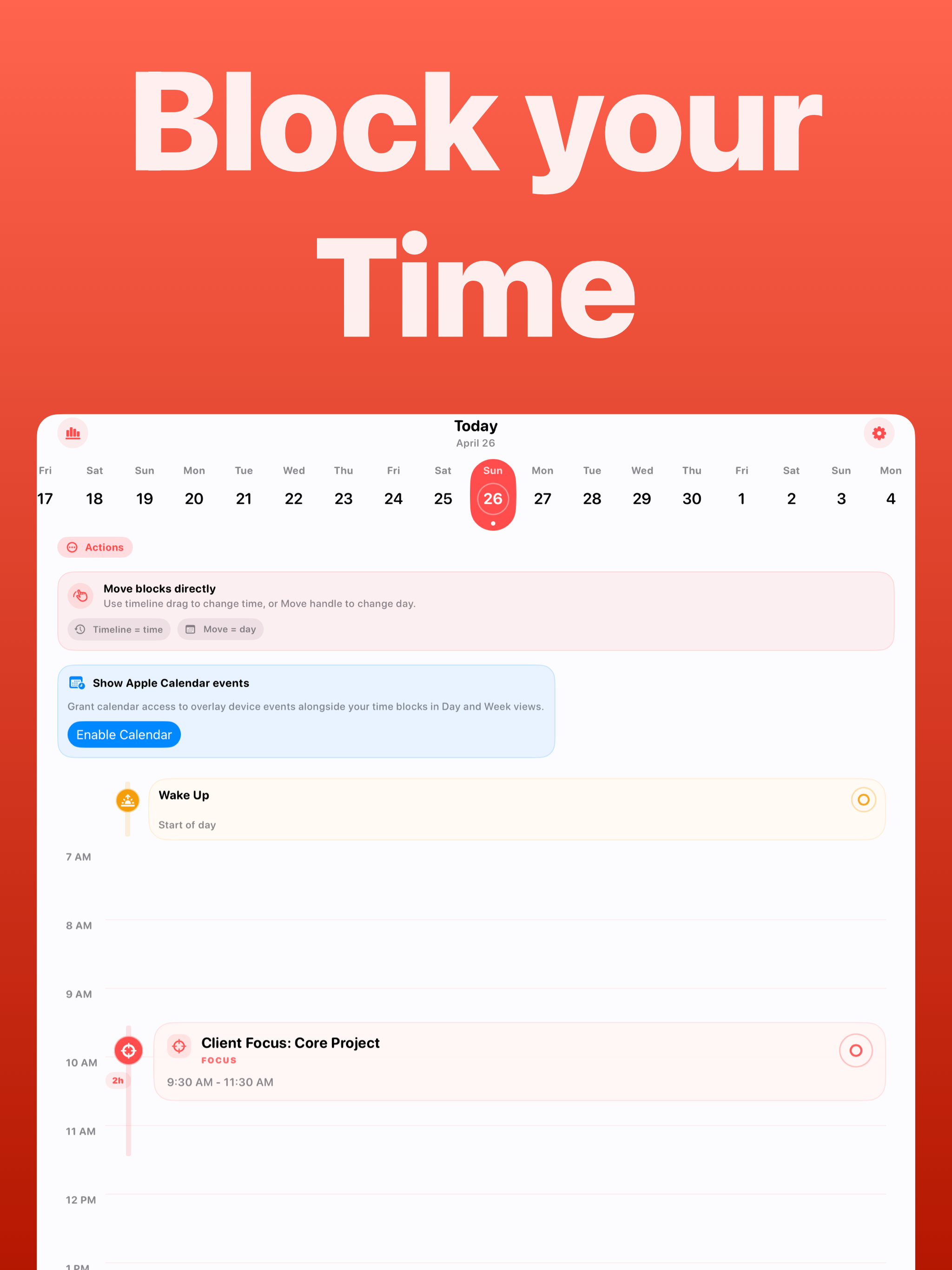 Time Blocking+ screenshot 5