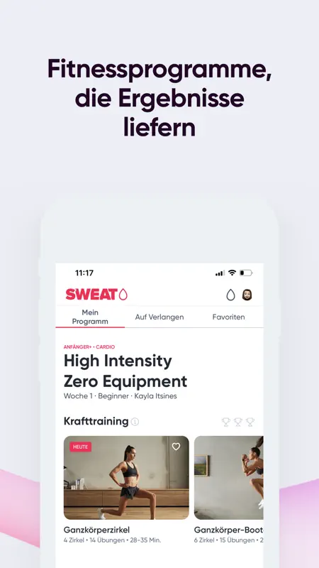 Sweat: Fitness App For Women screenshot 2 of 8