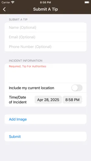 Lawrence County Sheriff's Dept screenshot 1