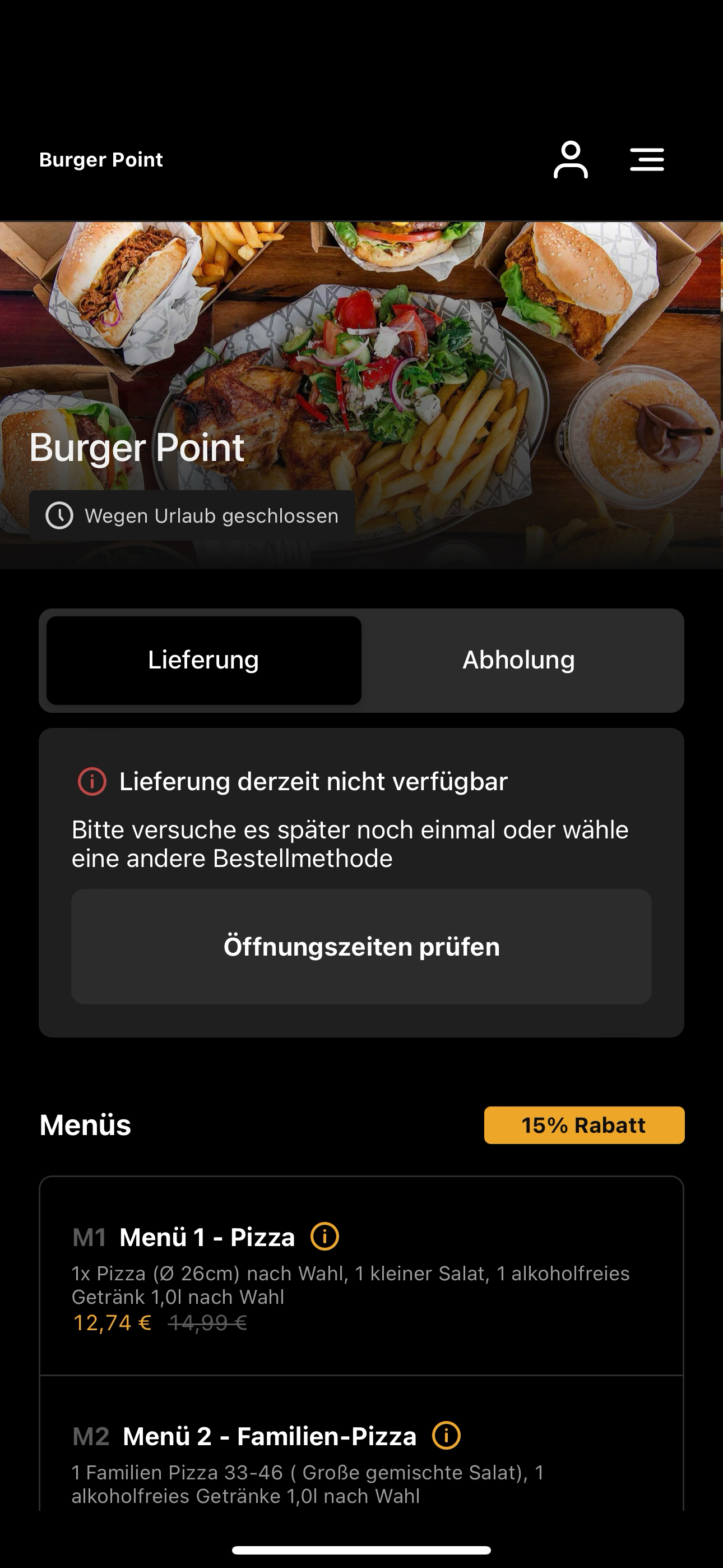 Burger Point DE screenshot 3