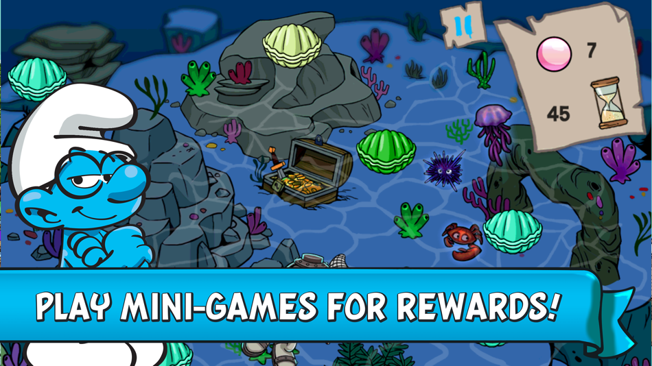 #5. Smurfs' Village (iOS) 由: Garden City Games
