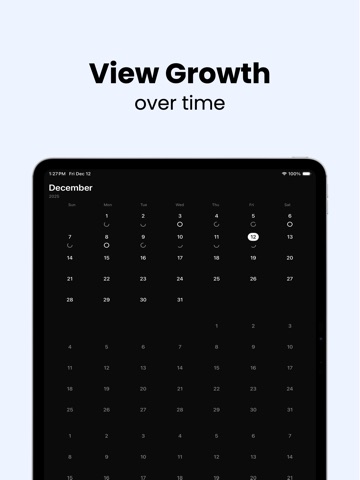 Habit Tracker - Elevate iPad screenshot