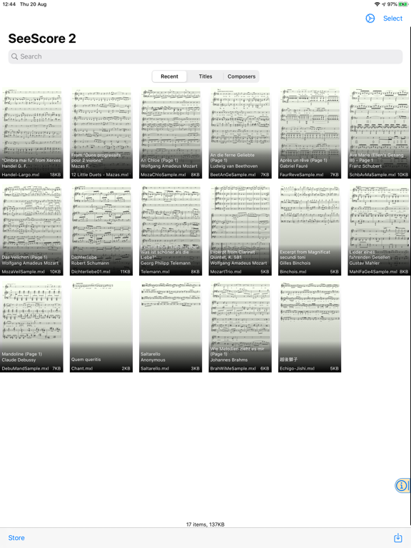 Screenshot #4 pour SeeScore 2