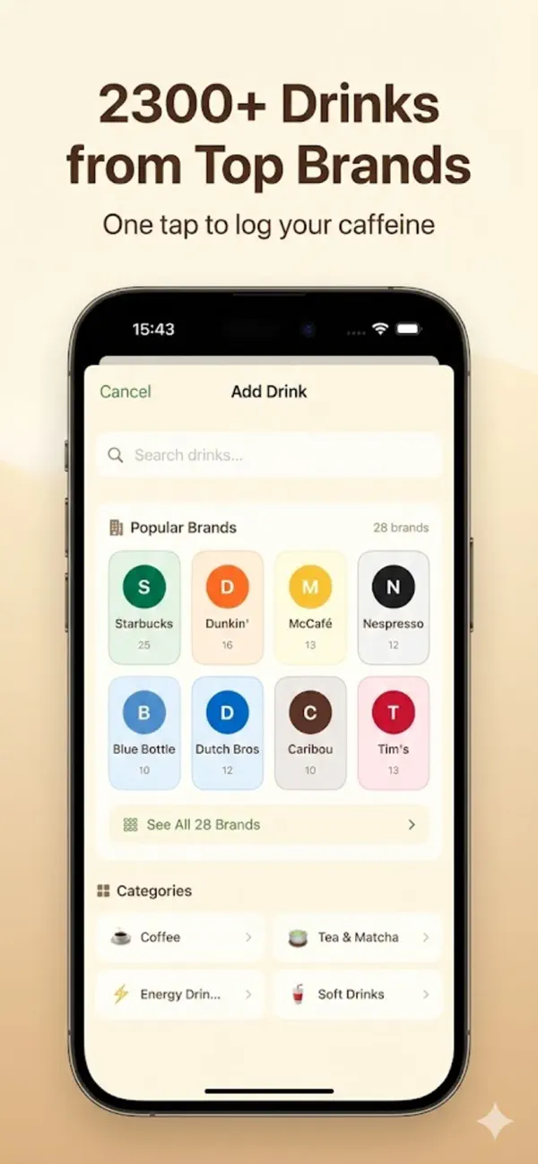 #2. Matcha: Caffeine & Sleep (iOS) By: Supanat Konprom