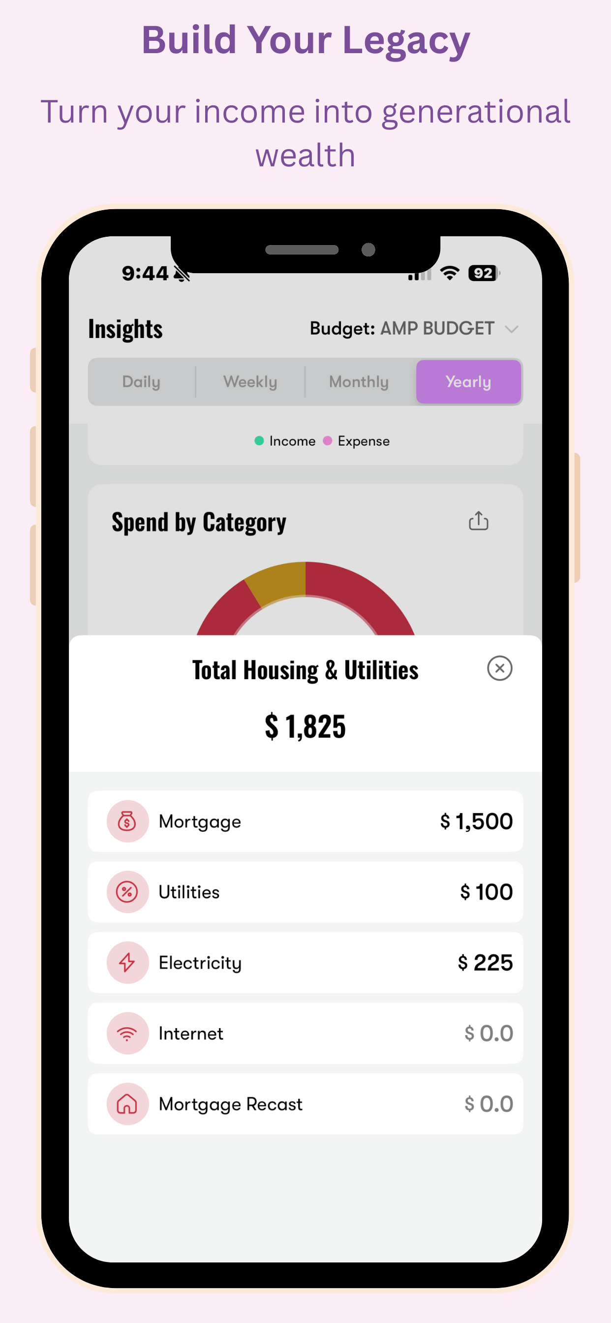 Money Tracker: Simple Budget !