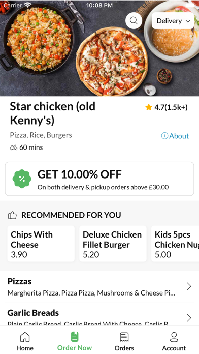 Star chicken old Kennys Screenshot
