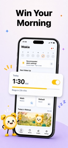 Wakie: Alarm Clock to Wake Up screenshot