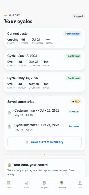 Fertility Window Planner screenshot 4