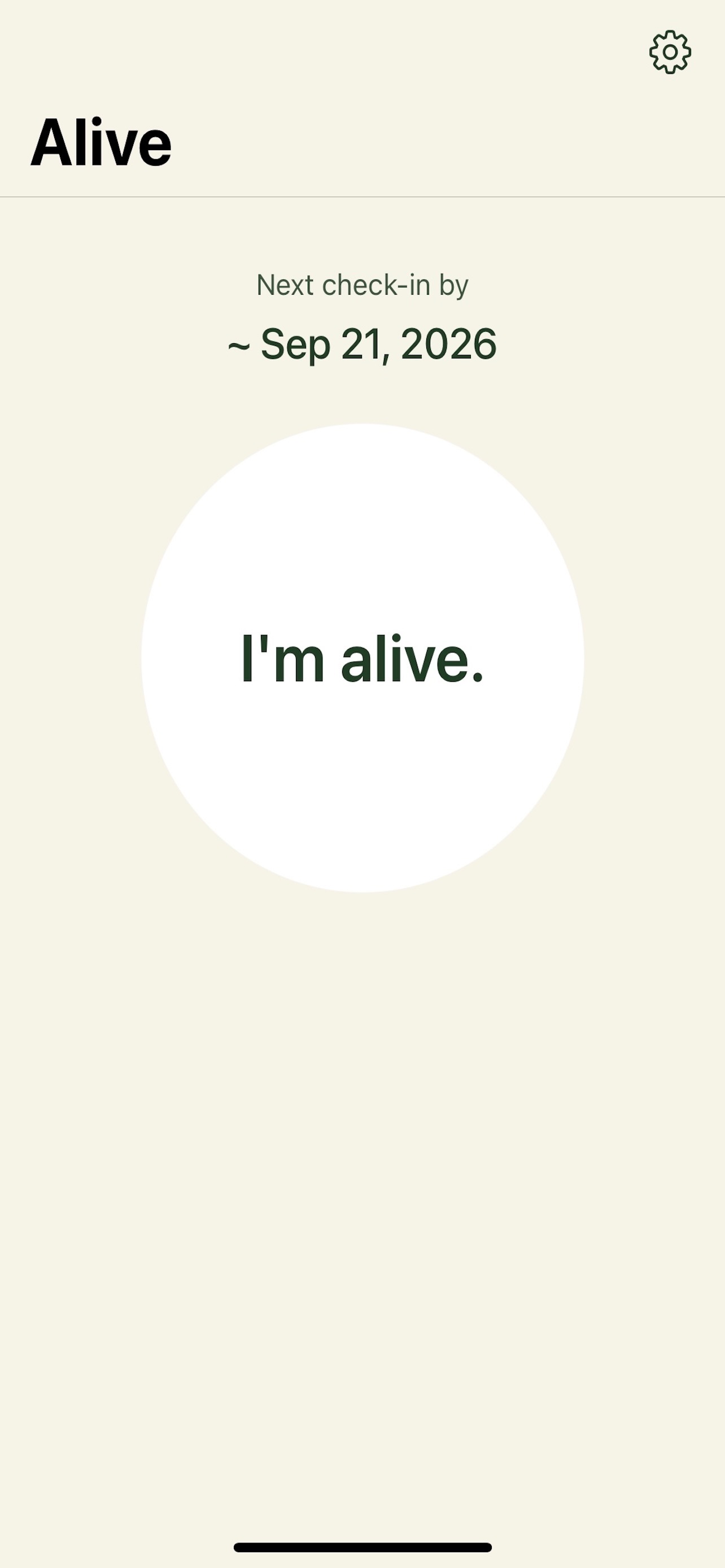 Screenshot 1 of Alive by CALMIA