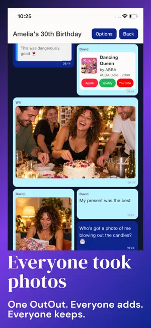OutOut - Shared Event Photos screenshot 1