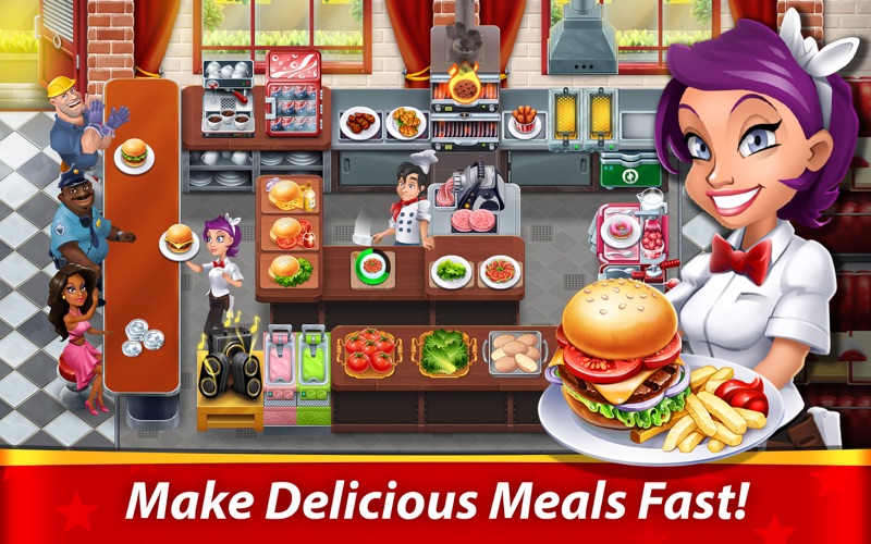 Cooking Stars－Restaurant Game iPhone screenshot