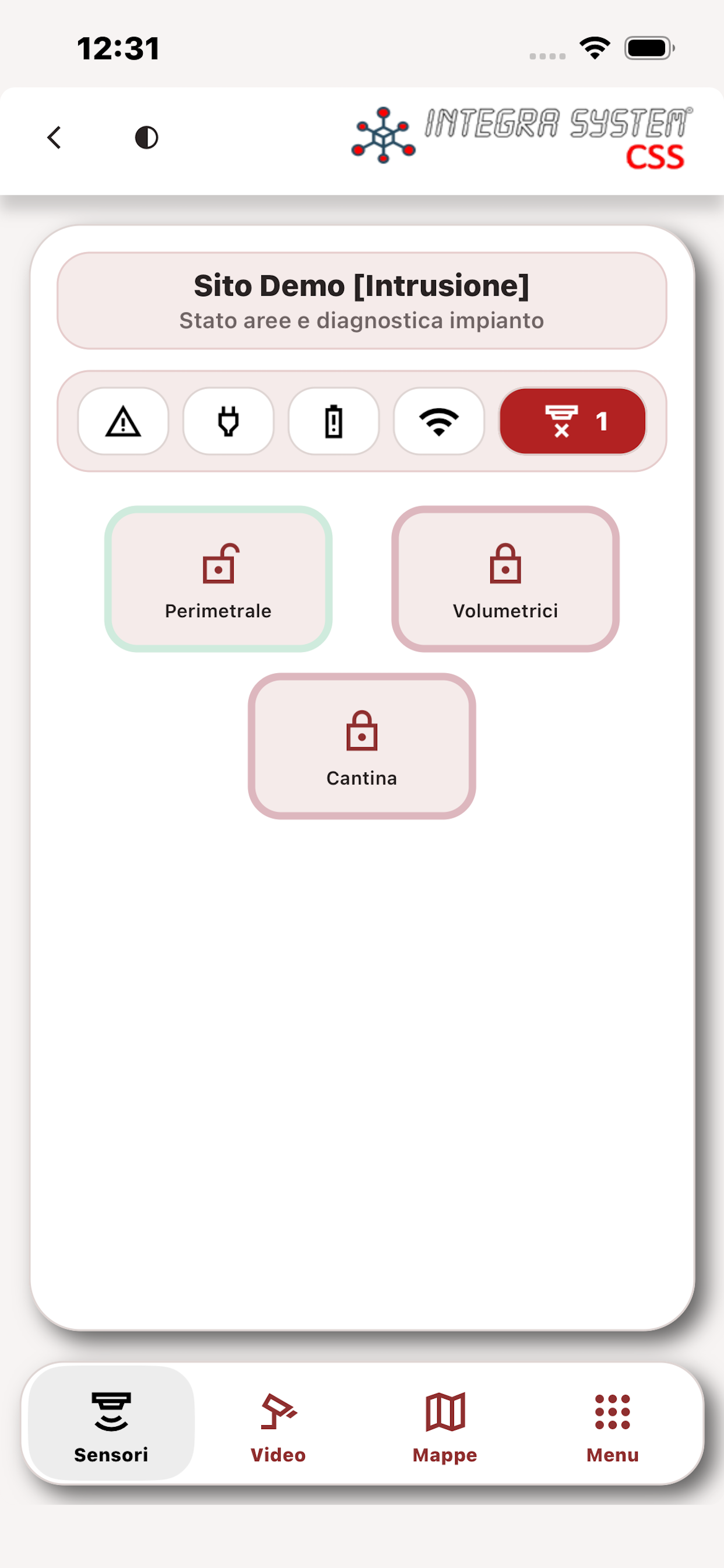 Integra System CSS screenshot 3