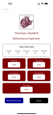 D118 Ops App Screenshot 1 of 3