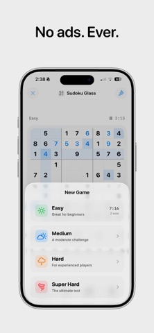 Sudoku Glass - AI Coach screenshot