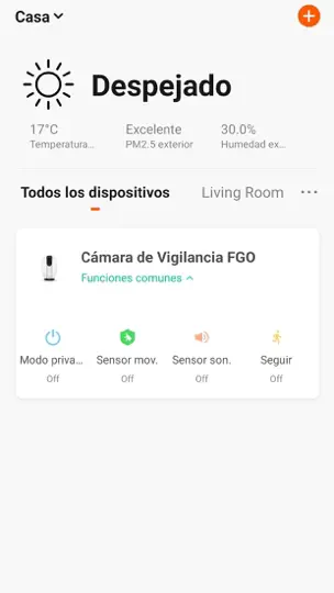 Captura de pantalla de Orange Smart Home ES en iPhone 1