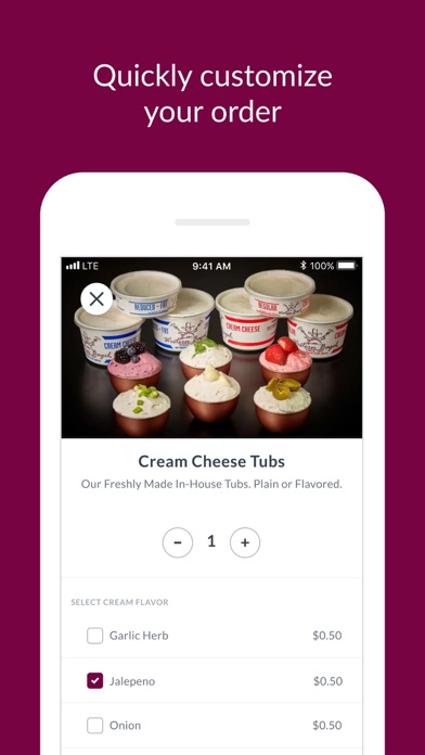 Western Bagel iPhone screenshot 2 - Food & Drink app