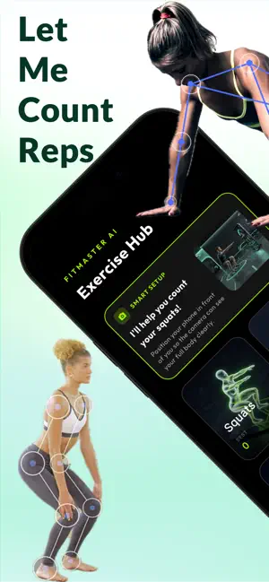 FitMaster AI: Rep Counter screenshot 1