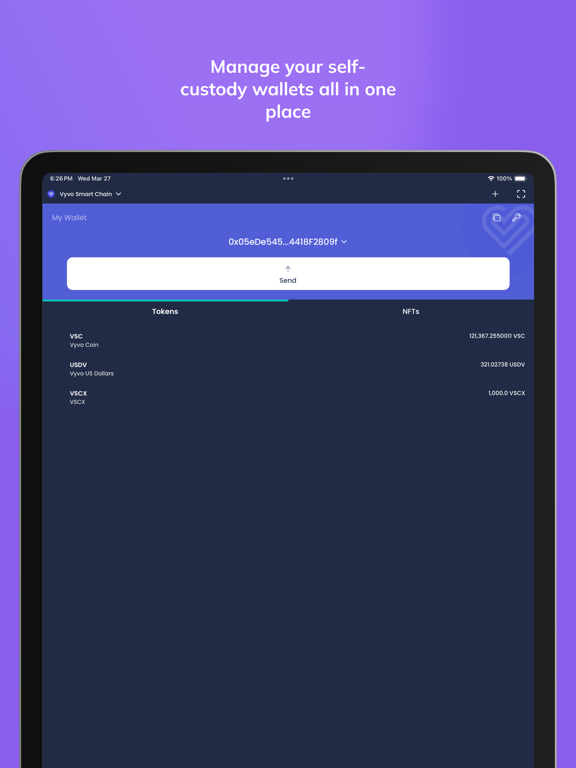 inPersona Pro iPad screenshot