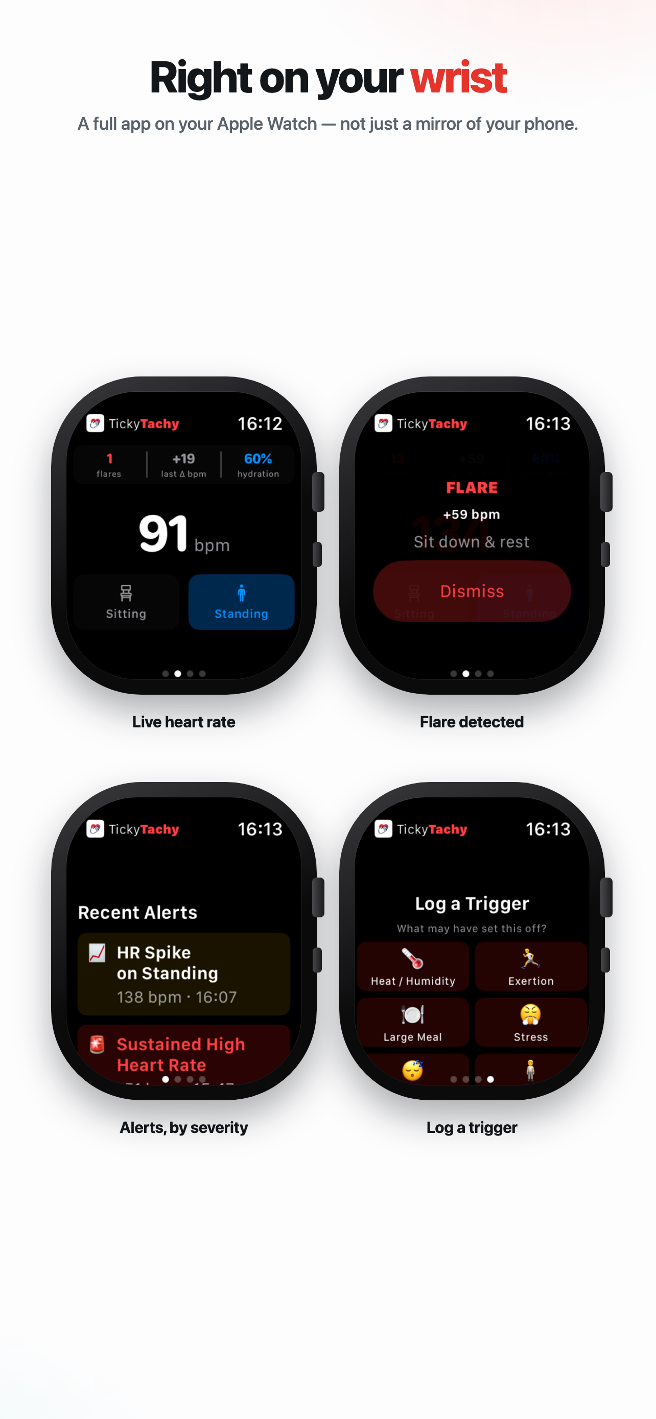 TickyTachy: Heart Rate Tracker screenshot 6