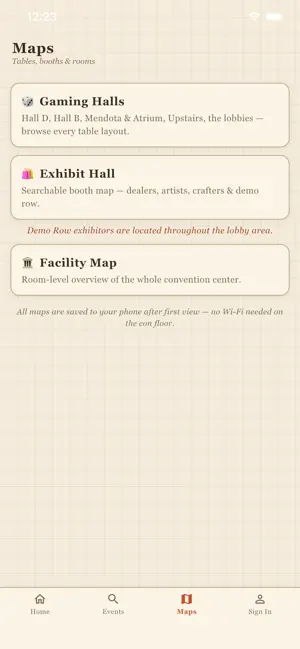 Gamehole Con Companion screenshot 1