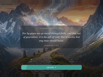 Trinity Bible: Read & Study iPad screenshot