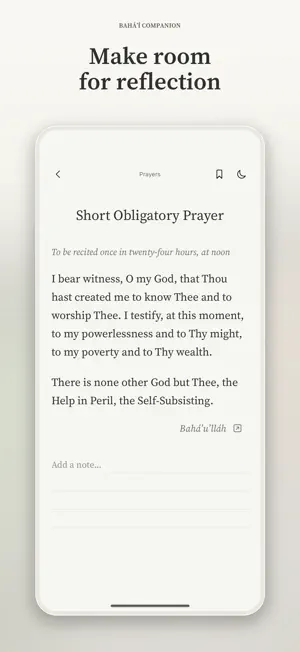 Companion - Baháʼí Prayers screenshot 2