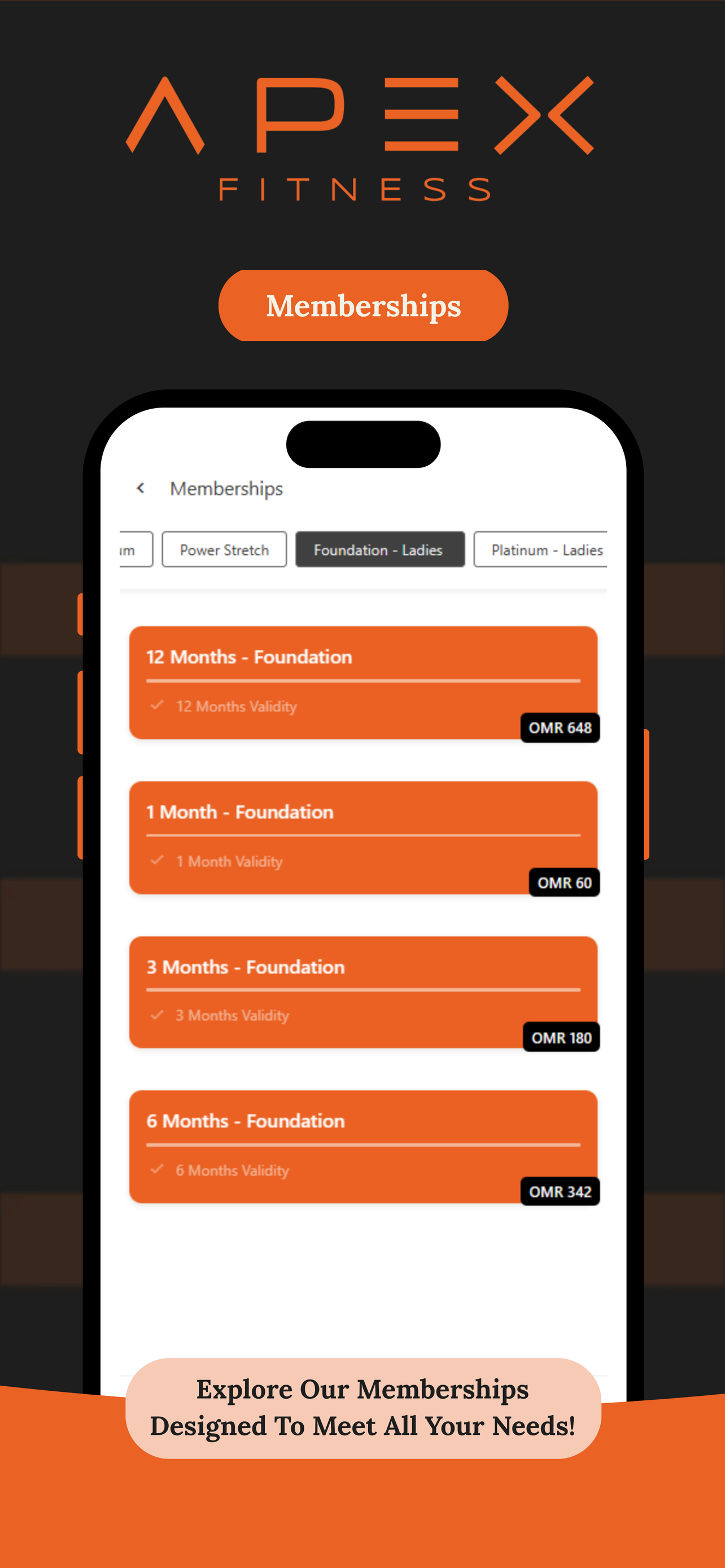 Apex Fitness OM screenshot 3