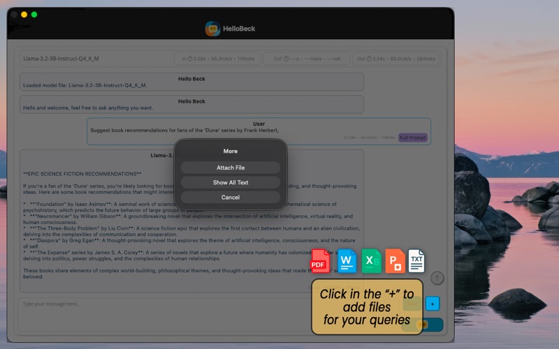 HelloBeck screenshot
