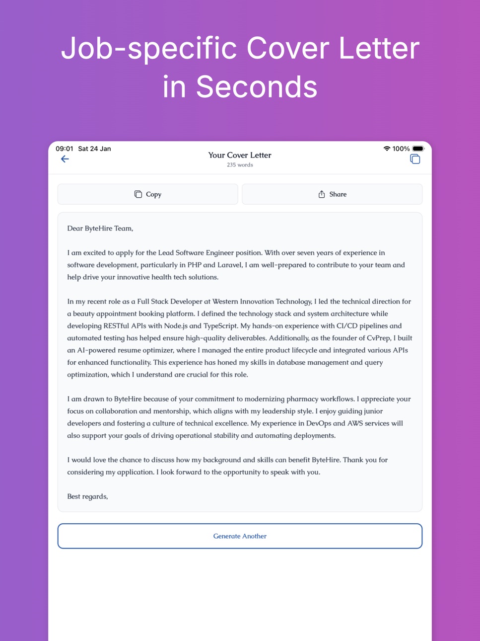 iPad screenshot
