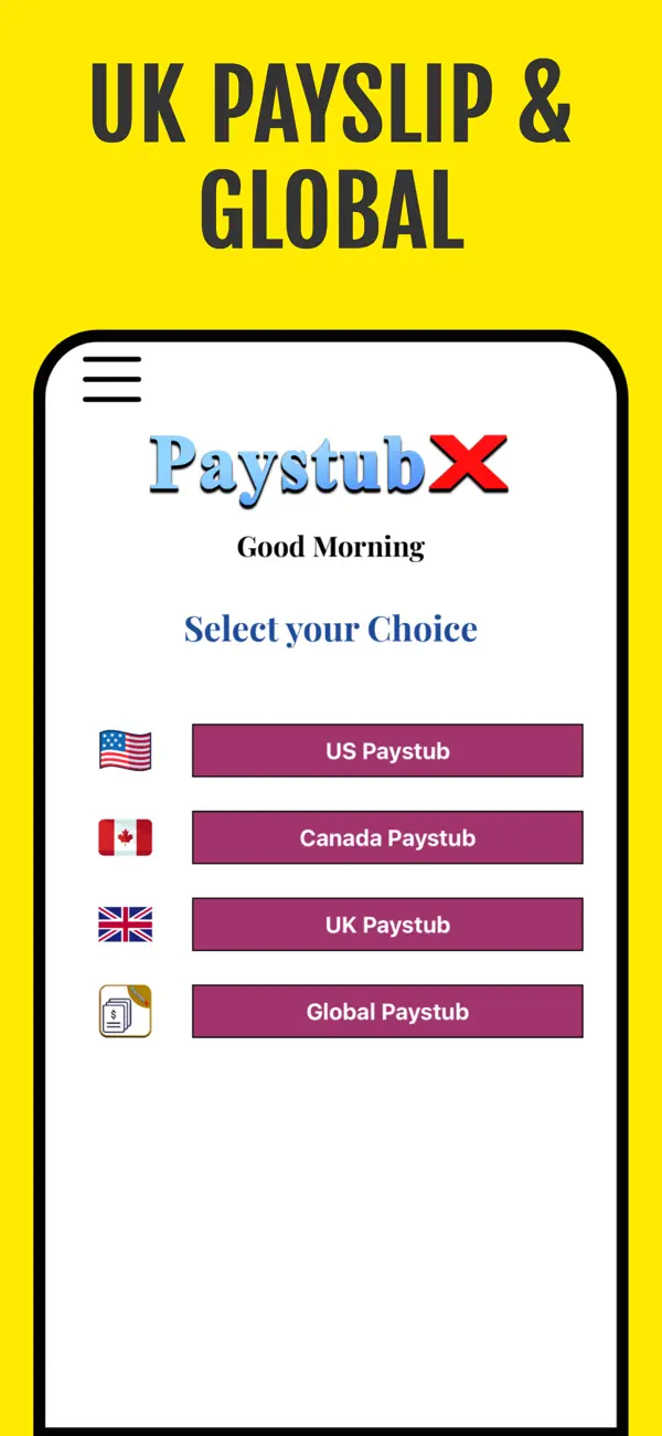 Screenshot #2 pour UK Paystub: Paycheck maker AI