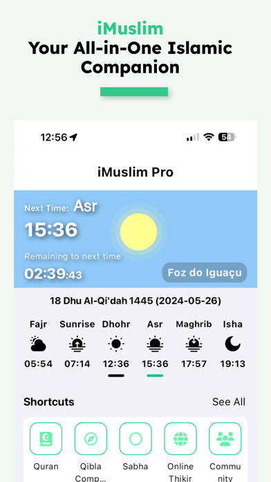 iMuslim: Quran Prayer Athan Screenshot