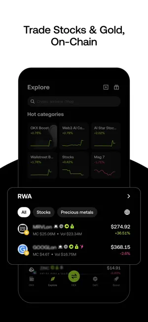 OKX Wallet: Buy Crypto & RWA screenshot 4
