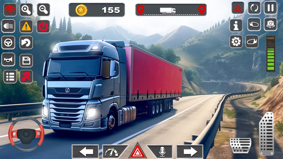 Euro Truck Sim - Driving Games - 4.0 - (iOS)