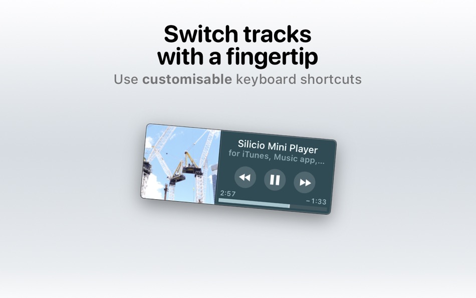 #4. Silicio Mini Player + Widgets (macOS) 由: Jan Bolz