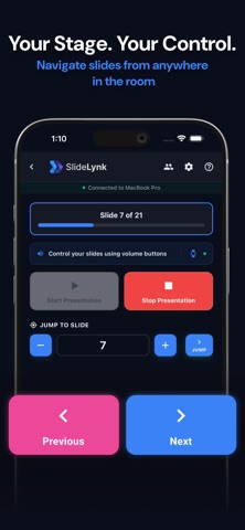 SlideLynk: Presentation Remote screenshot