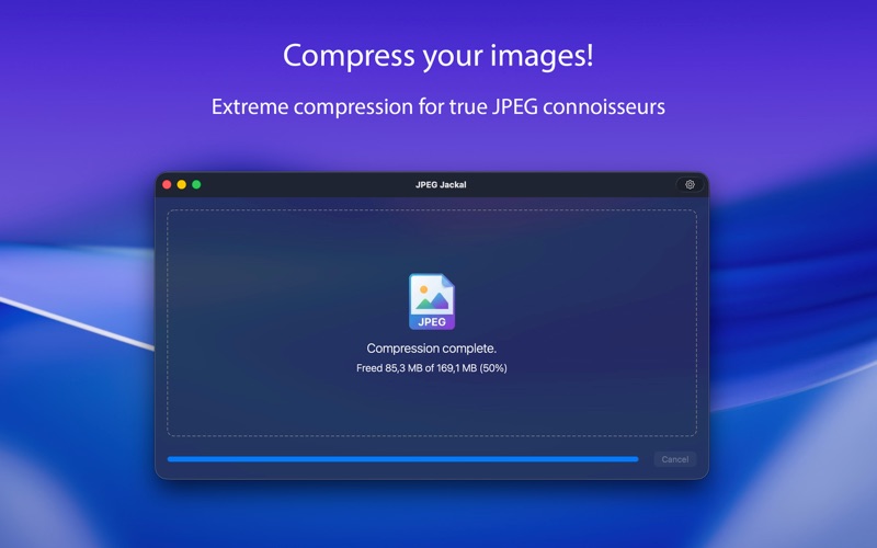 Screenshot #1 pour JPEG Jackal PRO