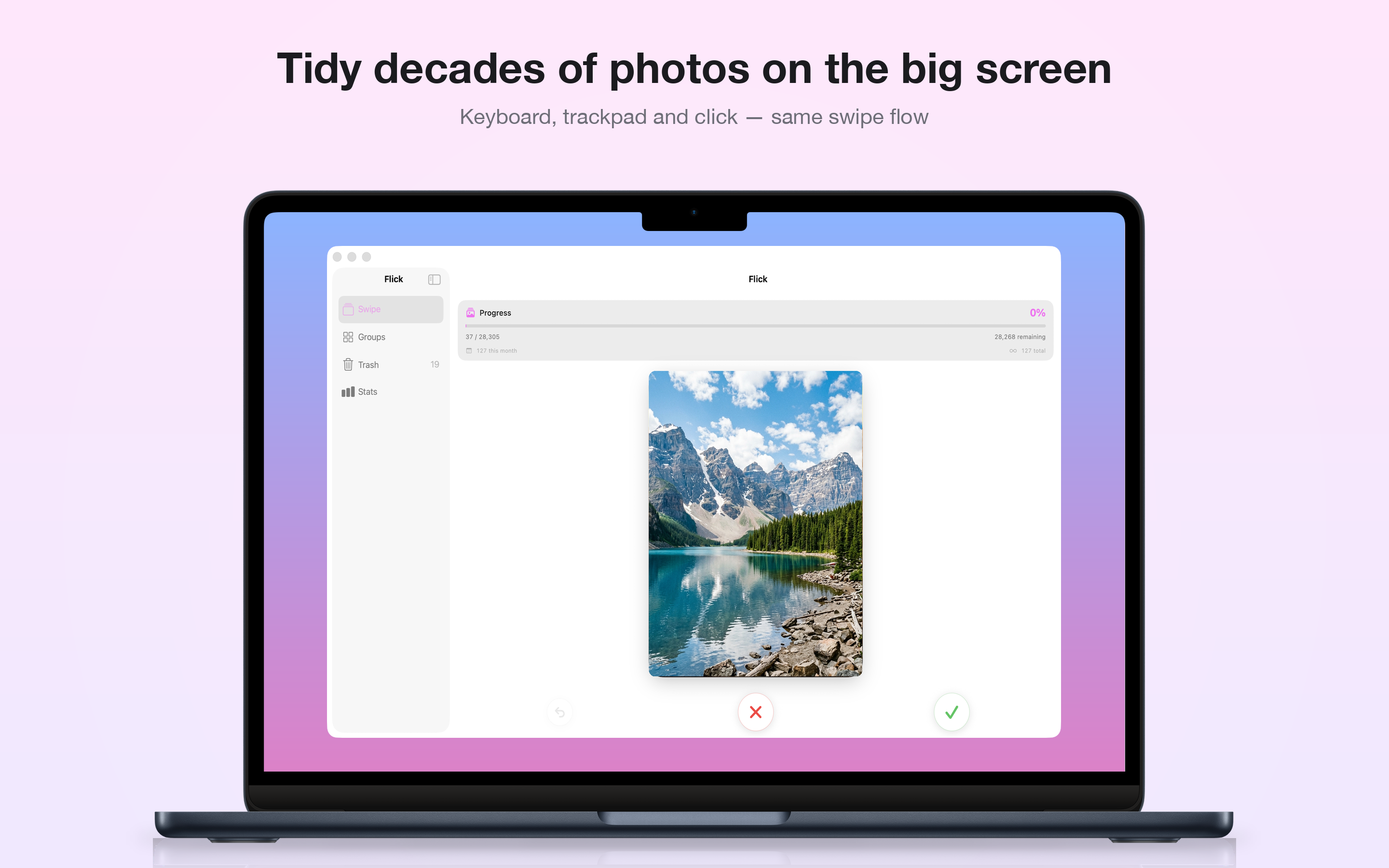 Flick - Swipe Photo Cleaner