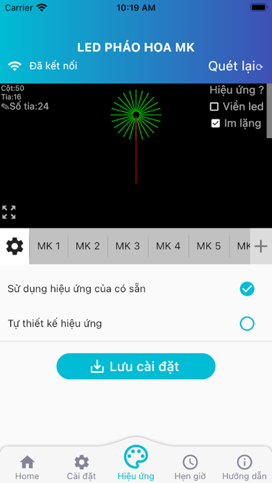 Led pháo hoa Screenshot