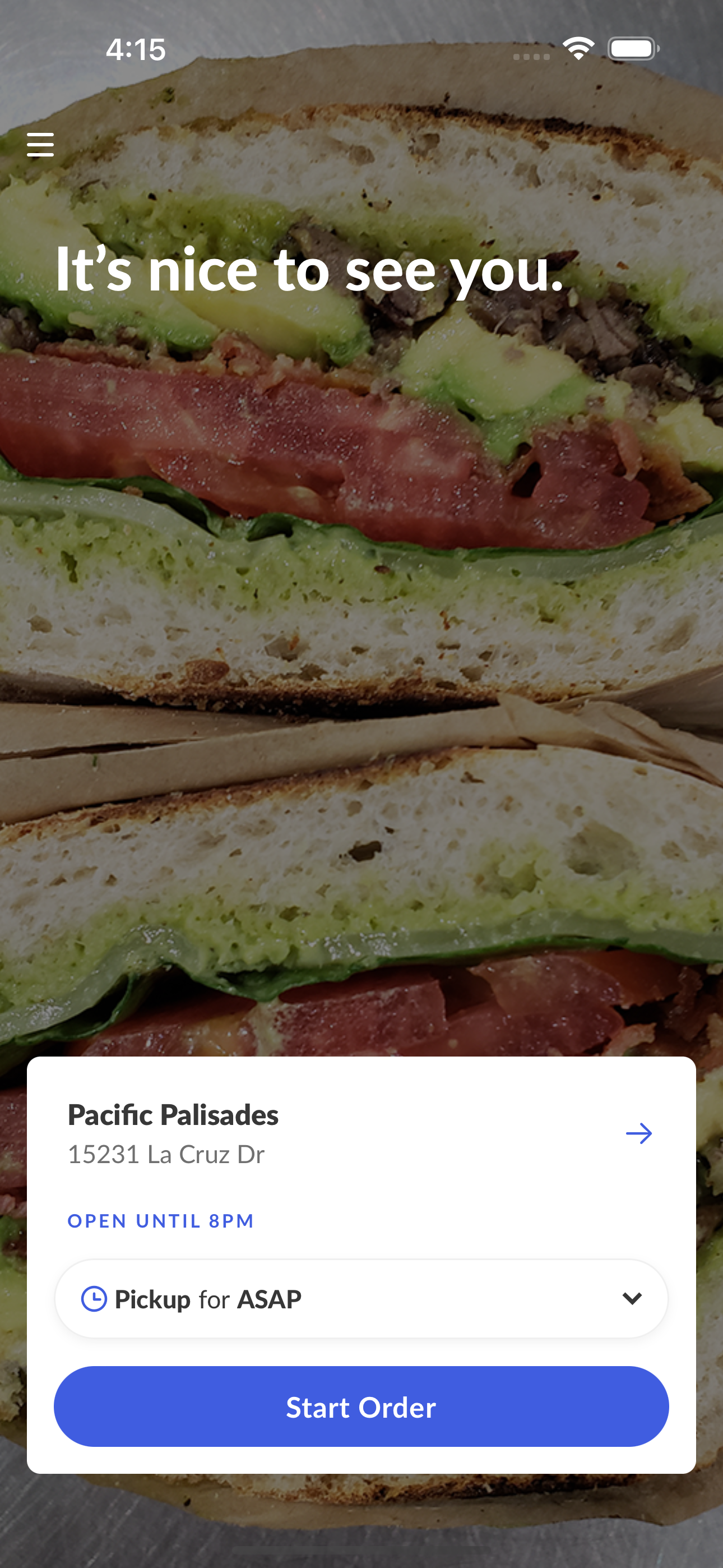 Palisades Garden Cafe screenshot 2