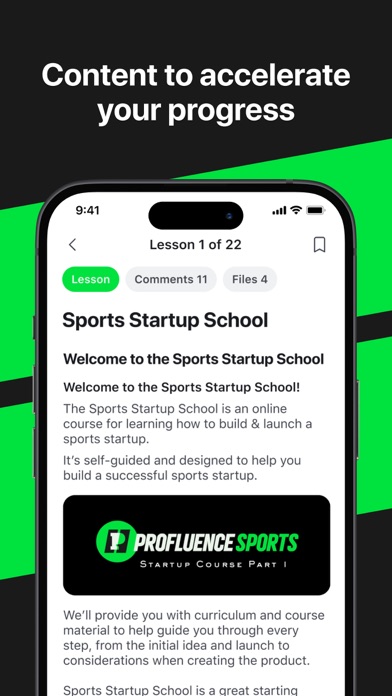 Profluence iPhone screenshot 4 - Social Networking app