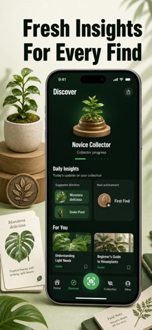 PlantLens AI: Plant Identifier iPhone screenshot