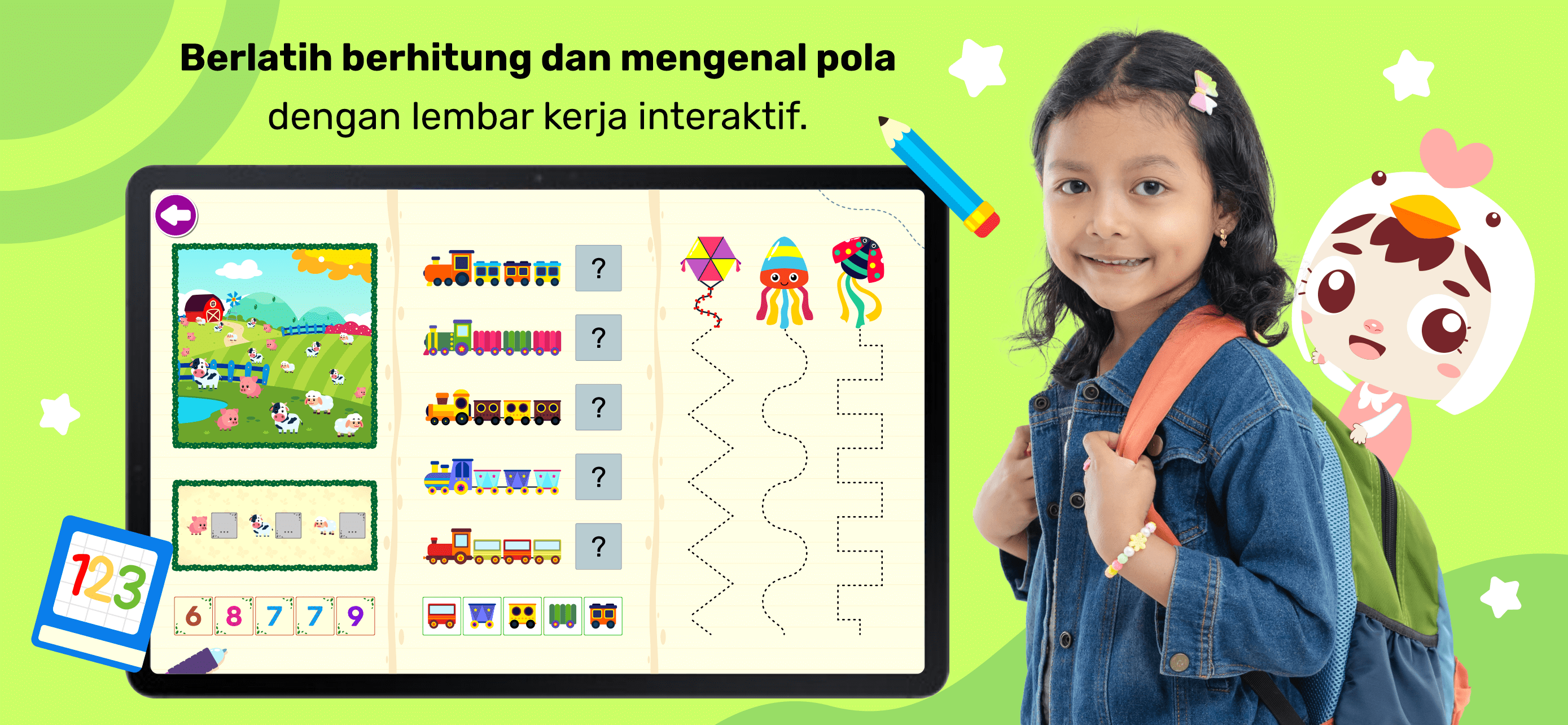 Marbel Pelajaran TK dan Paud screenshot 4