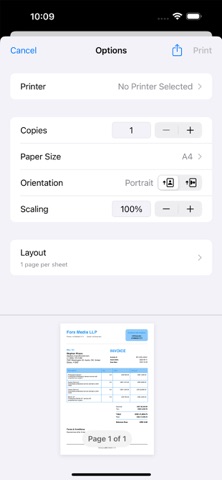 InvoiceFront - Invoice Maker Screenshot 7 of 10