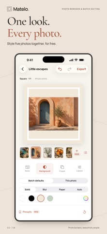 Matelo: Photo Borders Screenshot 2 of 8