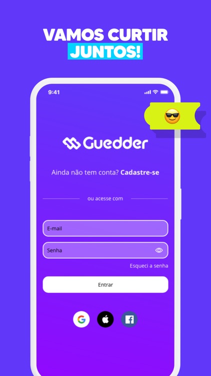 Guedder: Ingressos, Eventos