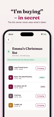 Wishlist – Gift Lists screenshot 4