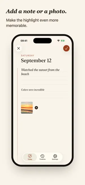 Highlights: Diary screenshot 3